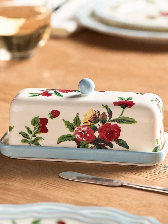 Anthropologie Other - Anthropologie "Camille Stoneware Butter Dish" NWT